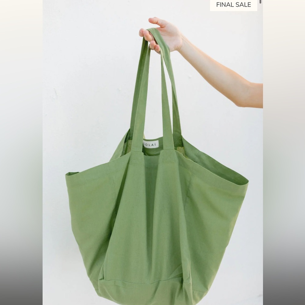 Green Tote Bag